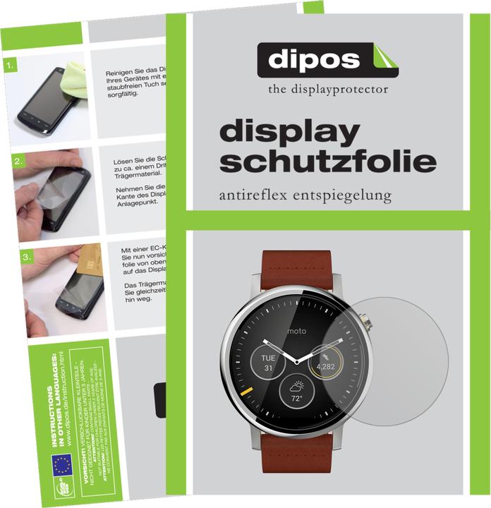 Actual product image Dipos Screen Protector Anti-Glare (Moto 360)