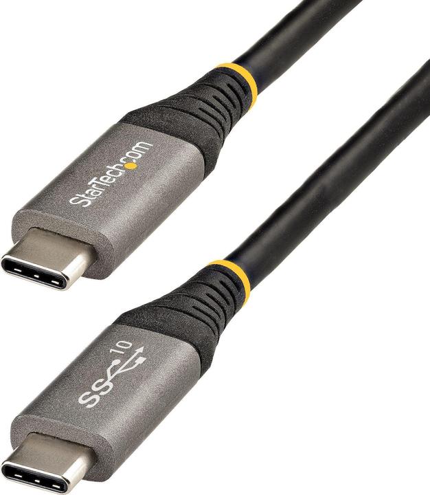 Actual product image StarTech .com 3ft (1m) USB C Cable 10Gbps, USB-IF Certified USB-C Cable, USB 3.1/3.2 Gen 2 Type-C Cable, 100W (1 m, USB 3.2 Gen 2, 10 W)