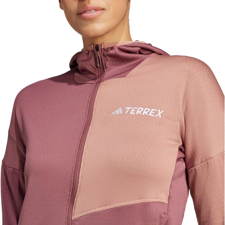 Produktbild adidas Women's Xploric Light Fleece Hooded Jacket (S)