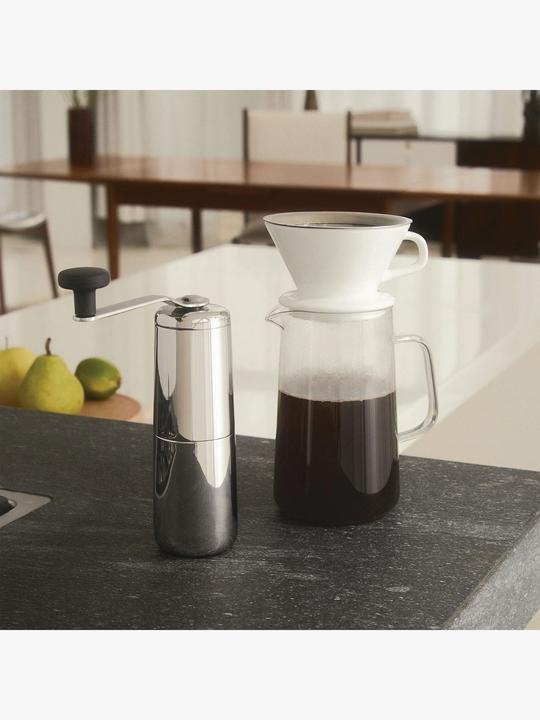 Productafbeelding Alessi Set moulin à café et pichet filtre SLOW COFFEE argentée