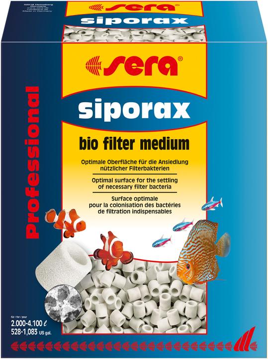 Produktbild Sera Siporax Professional (Süsswasser, Salzwasser)