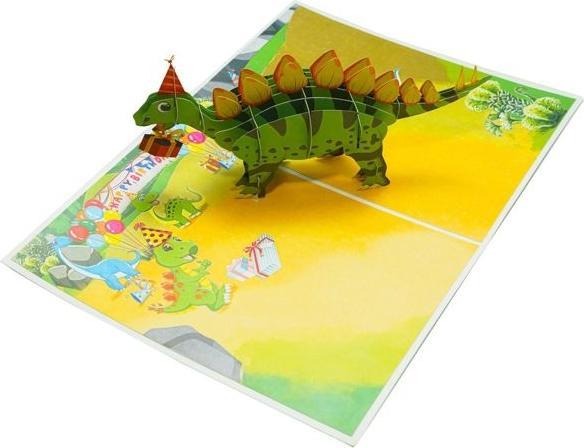 Actual product image MU Classic 3D pop-up dinosaur (1 pcs.)
