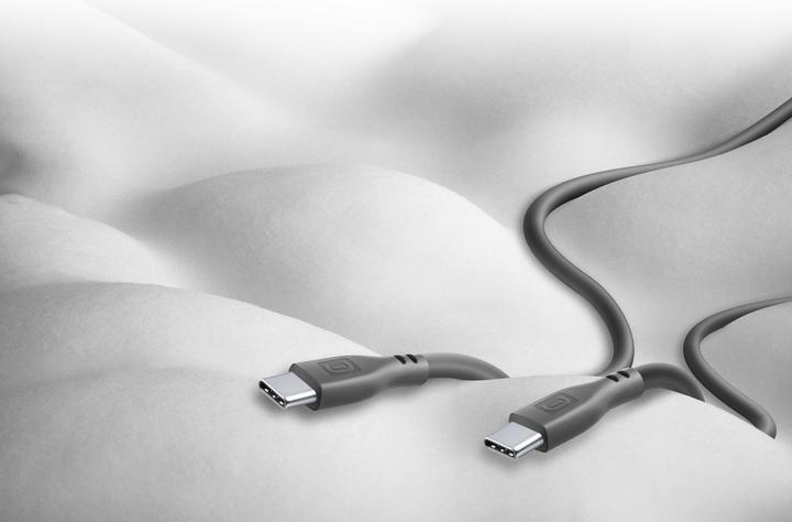 Immagine prodotto Cellularline Soft cable 120 cm - USB-C to USB-C (1.20 m, USB 3.2 Gen 1)