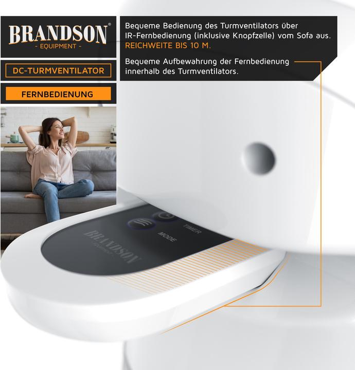Produktbild Brandson Turmventilator (48 dB)