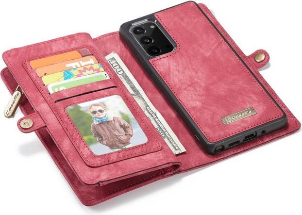 Produktbild Caseme Leder Portemonnaie mit Plastik Hülle (Samsung Galaxy Note 20)