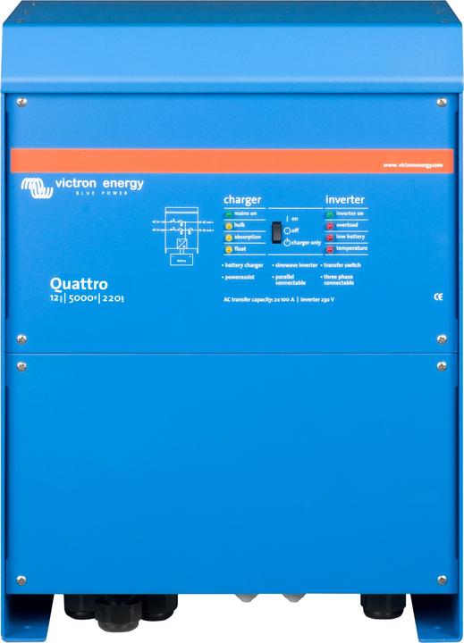 Victron Energy Quattro 12/5000/220-100/100