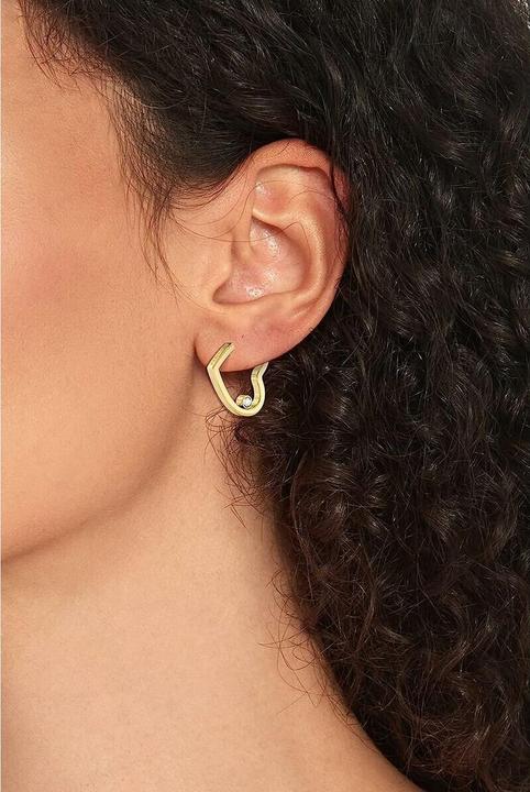 Actual product image Tommy Hilfiger Minimal Hearts Earrings (Stainless steel)
