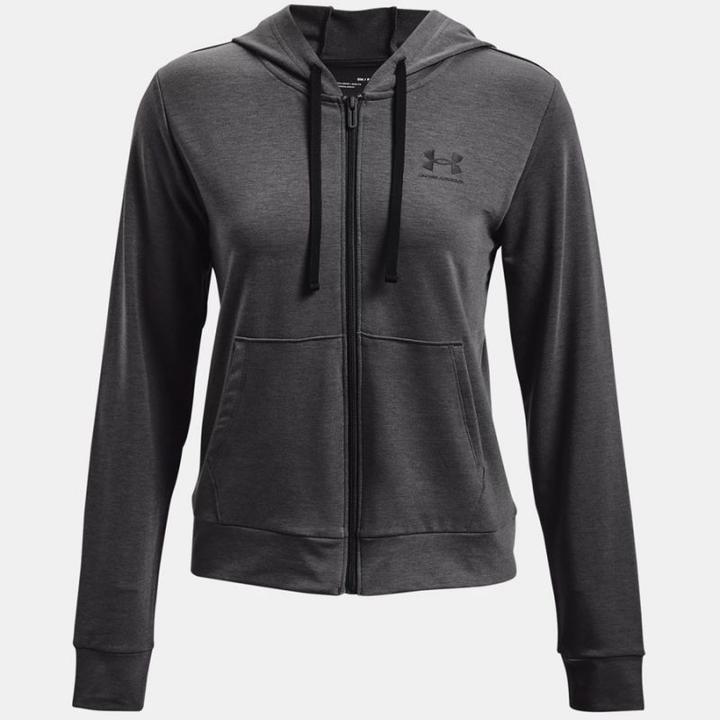 Actual product image Under Armour Rival Terry Full Zip Hooded Sweat Jacket Ladies (XS)