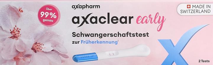 Actual product image Axapharm axaclear early pregnancy test 2 pcs (2 x)