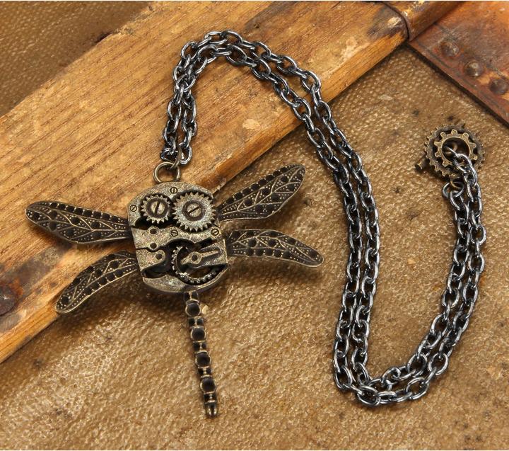 Elope Steampunk Libellen Anhänger