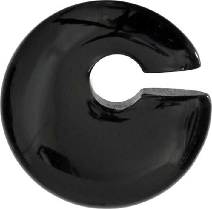 Image du produit Star Piercing Ohrgewicht schwarz aus Glas (sans laiton, Verre)