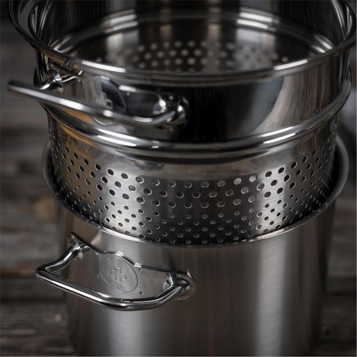 Actual product image Kuhn Rikon Montreux (22 cm, Pot, Stainless steel)