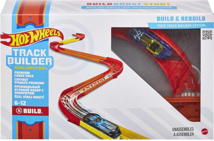 Image du produit Hot Wheels Coffret Virages Premium Track Builder - Circuit Petite voiture - A partir de 6 ans