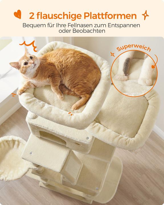 Image du produit Feandrea Cat Spa (206 cm, Beige)