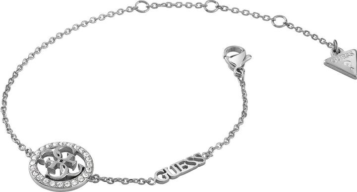 Actual product image Guess Graceful Life In 4G Steel Bracelet JUBB02137JWRH - Dimension: 14.5 - 18.5 cm - S (14.60 cm, Stainless steel)