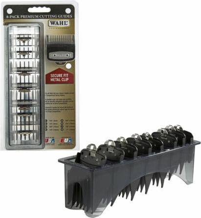 Image du produit Wahl Set de peignes en plastique no 1-8/3/6/10/13/16/19/22/25mm (1 x)