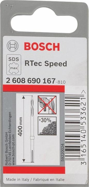 Actual product image Bosch Professional Zubehör PRO SDS max-5C pointed chisel, 400 mm (400 mm)