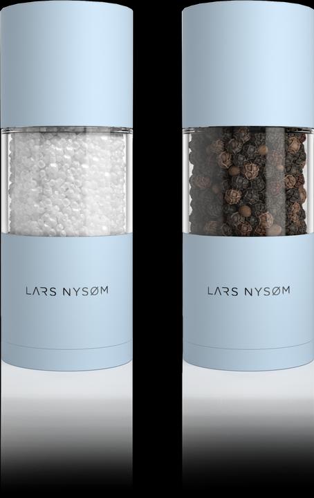 Produktbild Lars Nysøm Salz- & Pfeffermühlen Set Sjael (Diverse Gewürze, Chili, Muskatnuss, Pfeffer, Meersalz, Kräuter, Salz)