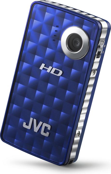 Produktbild JVC GC-FM1A, Pocket HD-Camcorder, 8MPixel Fotos, Blau (4 x)