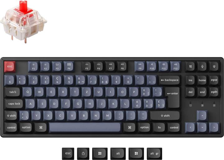 Produktbild Keychron K8 Pro (CH, Kabelgebunden, Kabellos)