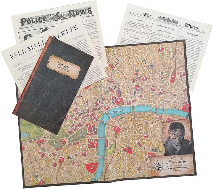 Produktbild Asmodée Sherlock Holmes: Investigative Consultant - Jack the Ripper (Italienisch)