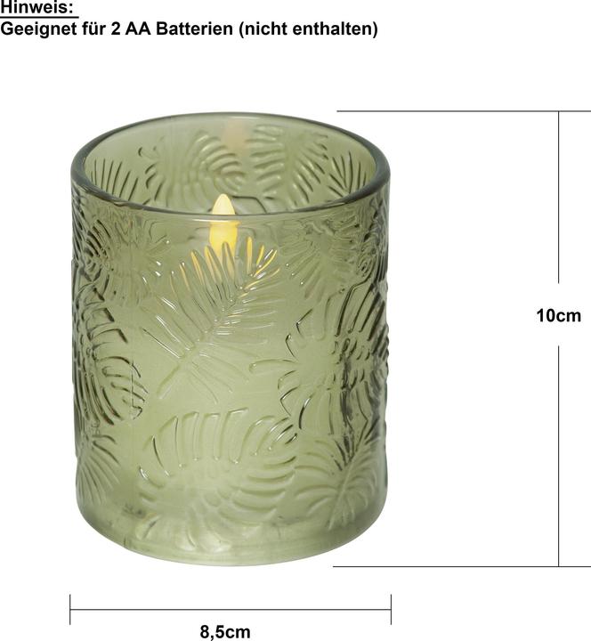 Actual product image Star Trading LED Pillar Candle Flame Leaf (1 x)