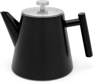 Leopold Vienna Teekanne Oslo 1l doppelwand. mattschwarz LV513001 (1 l)