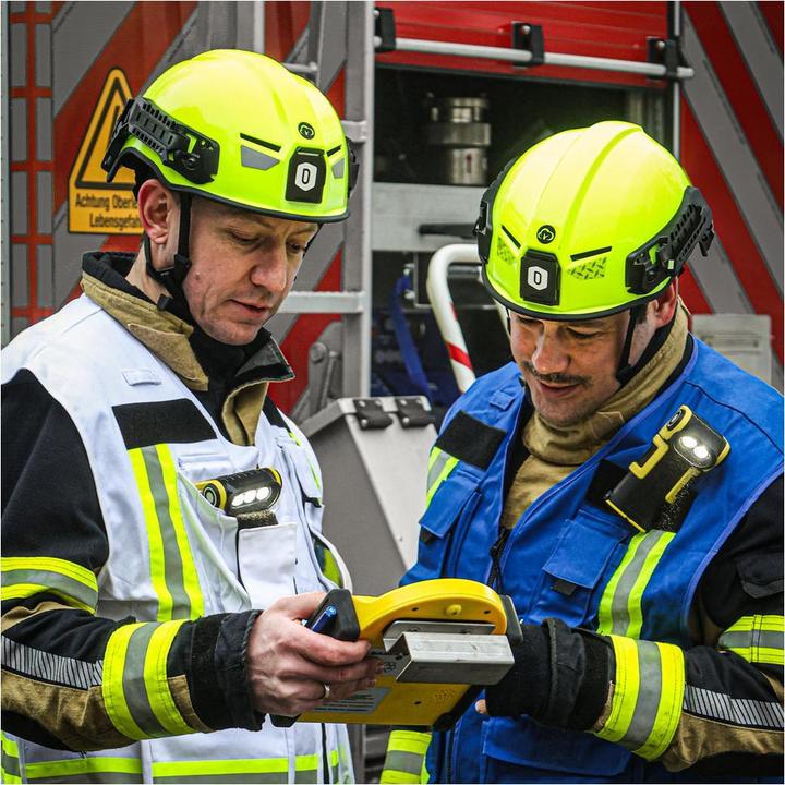 Actual product image Busch Protective Safety helmet ATR-1, fluorescent, size H1 (48 - 56 cm)