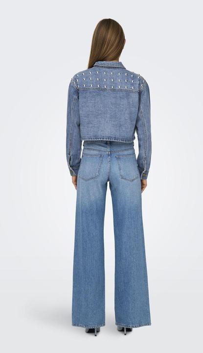 Produktbild Only Fly-Away Kragen Jacke Jeansjacke (M)