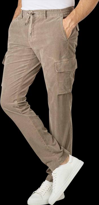 Image du produit Alberto Baby Cord John Cargo Pant Slim Fit Nature (W31/L32)
