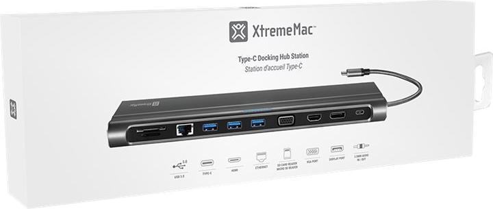 Immagine prodotto XtremeMac Type-C Hub Station - 12 Ports (USB-A, USB-C, 12 Porti)