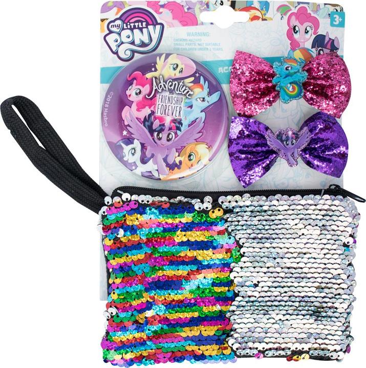My Little Pony Set Mit Paillettentäschchen