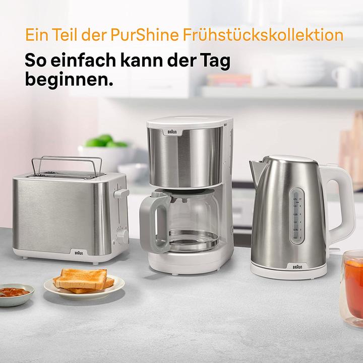 Productafbeelding Braun Koffiezetapparaat KF 1500 WH 10 kopjes