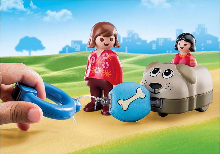 Actual product image Playmobil 70406 Dog train (70406, Playmobil 1.2.3)