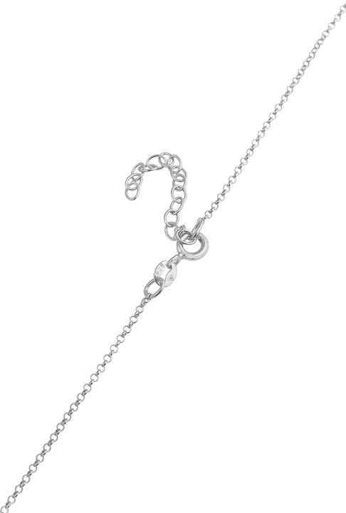 Immagine prodotto Elli Choker Erbskette mit Zirkonia Kristall (Argento, 36 cm)