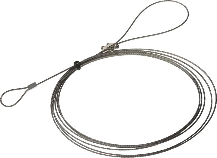 Axis Sicherheitsseil, Edelstahl, 3m (Montage-Kit)