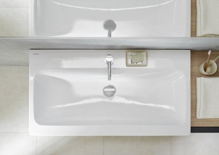 Actual product image Geberit iCon Light washbasin, 60 cm x 48 cm, without tap hole, without overflow,501834 (780 mm, 600 mm)