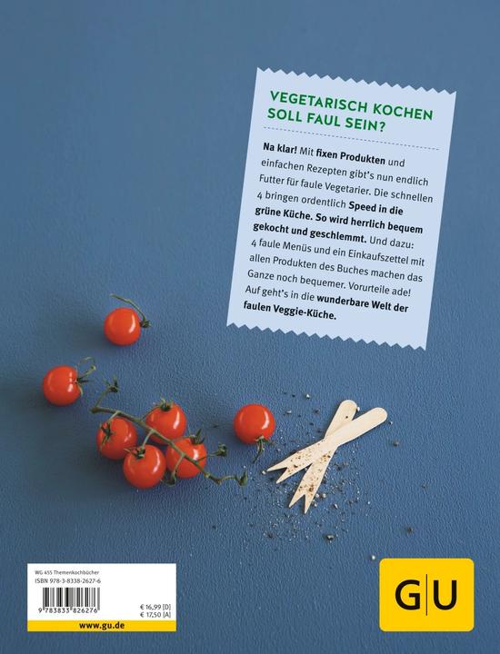 Produktbild Vegetarisch für Faule (Deutsch, Martin Kintrup, 2012)