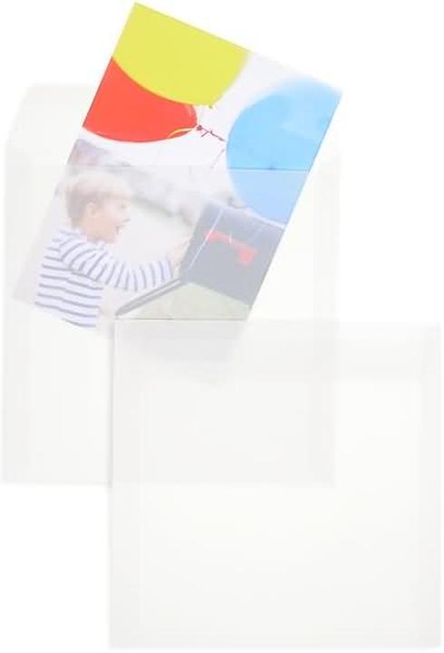 Produktbild Blanke Briefumschläge Offset transparent 220x220mm 110g/qm HK VE=250 Stück weiss (1 x)