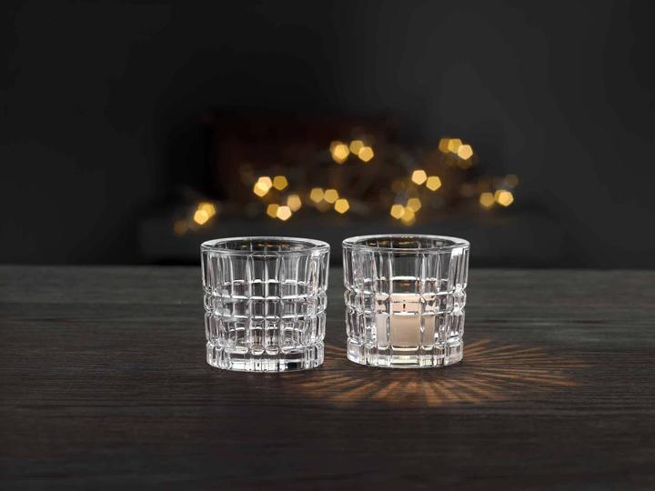 Actual product image Nachtmann Tealight holder Square Votives (2 x, Ø 7 x 6.5 cm)