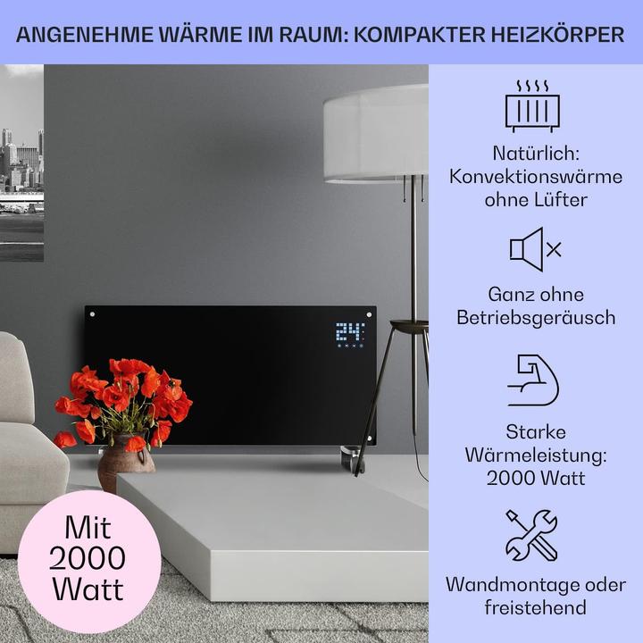Actual product image Klarstein Electric heating, Bornholm Smart - 40 m2 (2000 W)