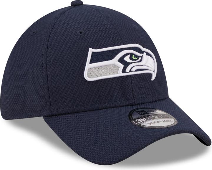 New Era 39Thirty Diamond Cap - Seattle Seahawks navy - M/L (M/L)