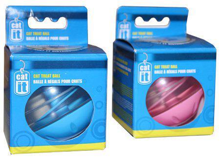 Produktbild Catit Cat Treat Ball Pink/Transparent Ø 8Cm - (787.0019)
