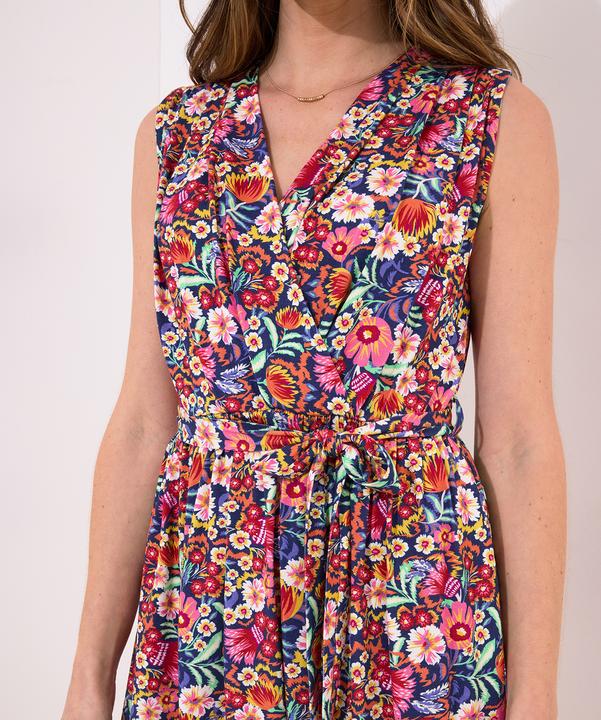 Image du produit Joe Browns Floral Tie Waist Sleeveless Knee-Length Dress (6)