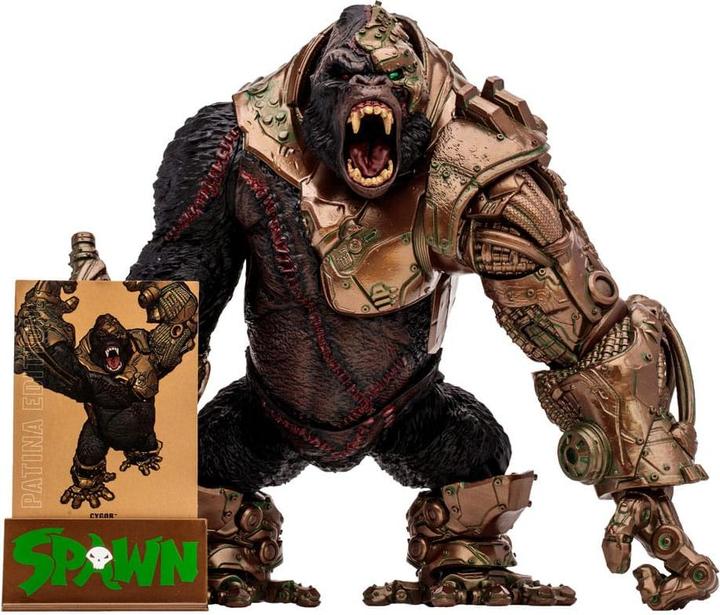 Produktbild McFarlane Spawn Megafig Actionfigur Cygor Patina Edition (Gold Label) 30 cm
