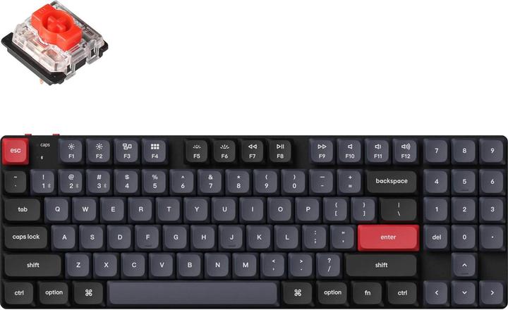 Produktbild Keychron K13 Pro (US, Kabellos, Kabelgebunden)