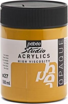 Image du produit Pebeo Acrylique fine Studio Acrylics (Lumières Ocre Ocre, 500 ml)