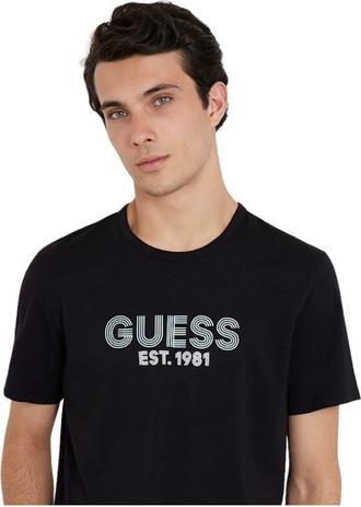 Image du produit Guess Herren-T-Shirt im klassischen Design (M)