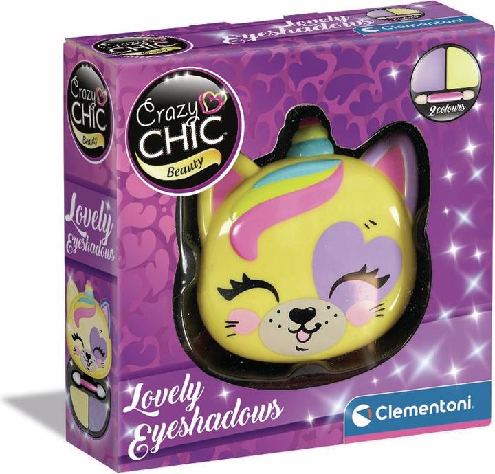 Produktbild Clementoni 18819 Crazy Chic – Lovely Eyeshadow: Tiger – Lidschatten-Make-up, sicher und hypoallergen