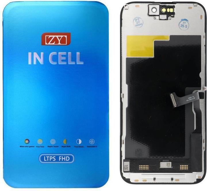 Produktbild OEM LCD display! ZY LCD Display for IPHONE 15 PRO FFHD-900p Incell (Change IC) (Display, iPhone 15 Pro)